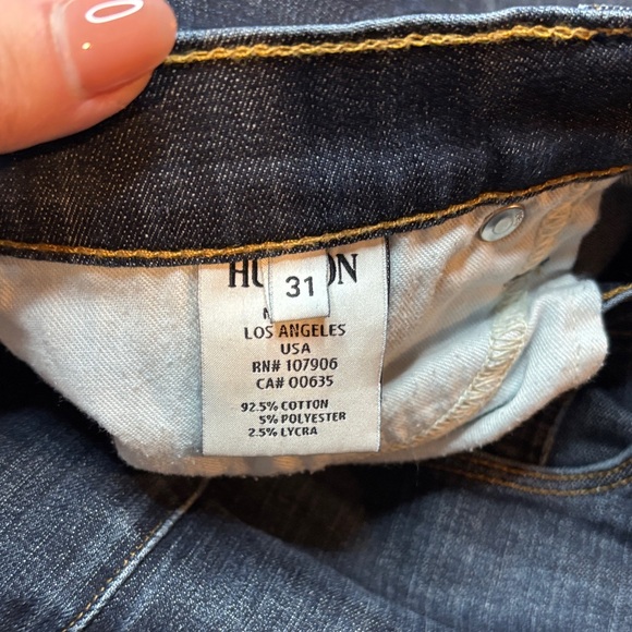 💜 Hudson Super Skinny Mid-Rise 💜 Size 31 💜 - Picture 11 of 15
